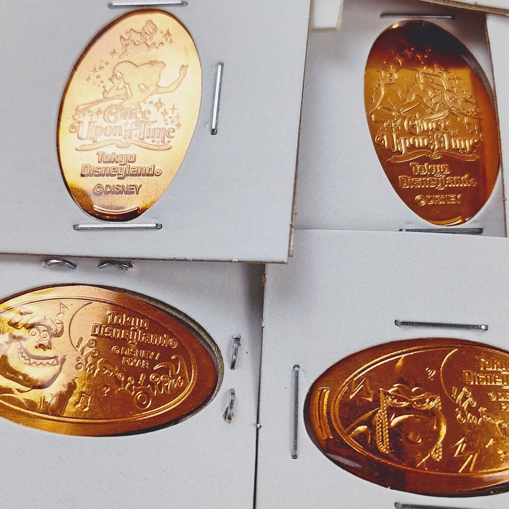 Tokyo Disneyland 2014 Pressed Coins - 16 Pressed Pennies - Picture 10 of 14